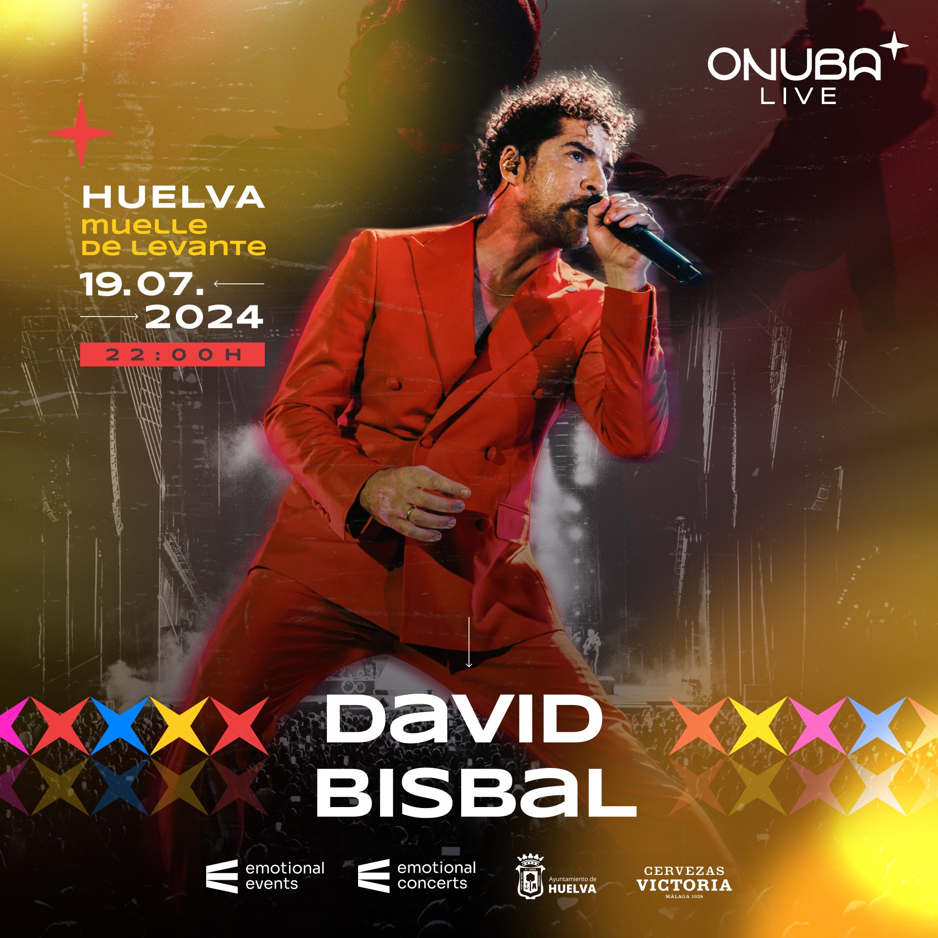 Lee más sobre el artículo Concierto David Bisbal: Huelva | 19 de julio – Entradas