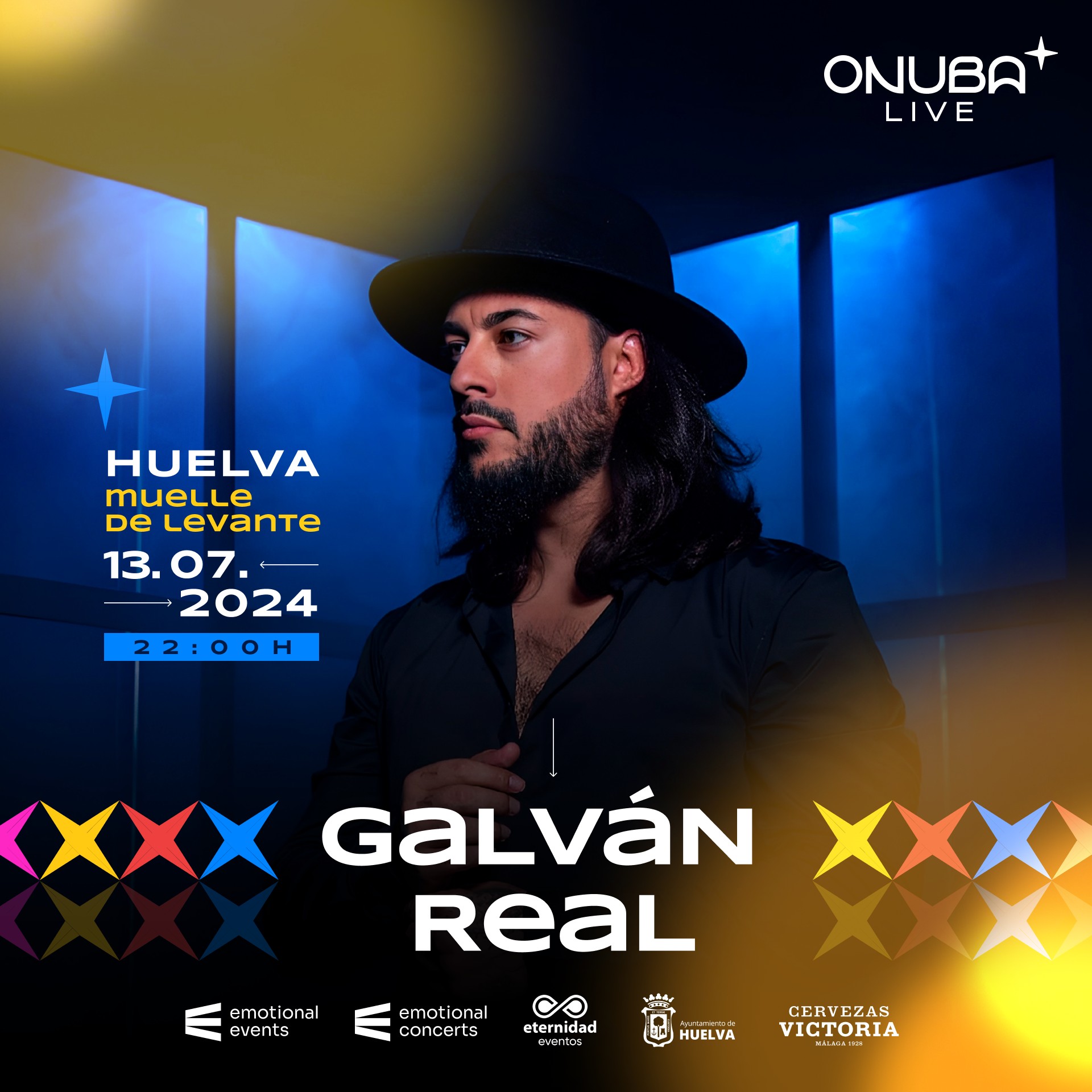 Lee más sobre el artículo Concierto Galván Real: Huelva | 13 de julio – Entradas